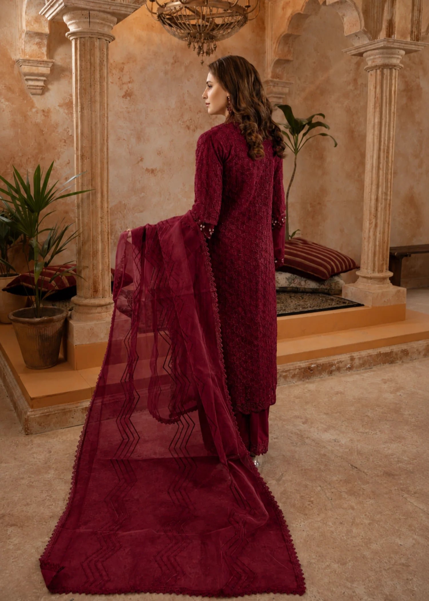 STYLE CODE : 181-MAROON - Image 2