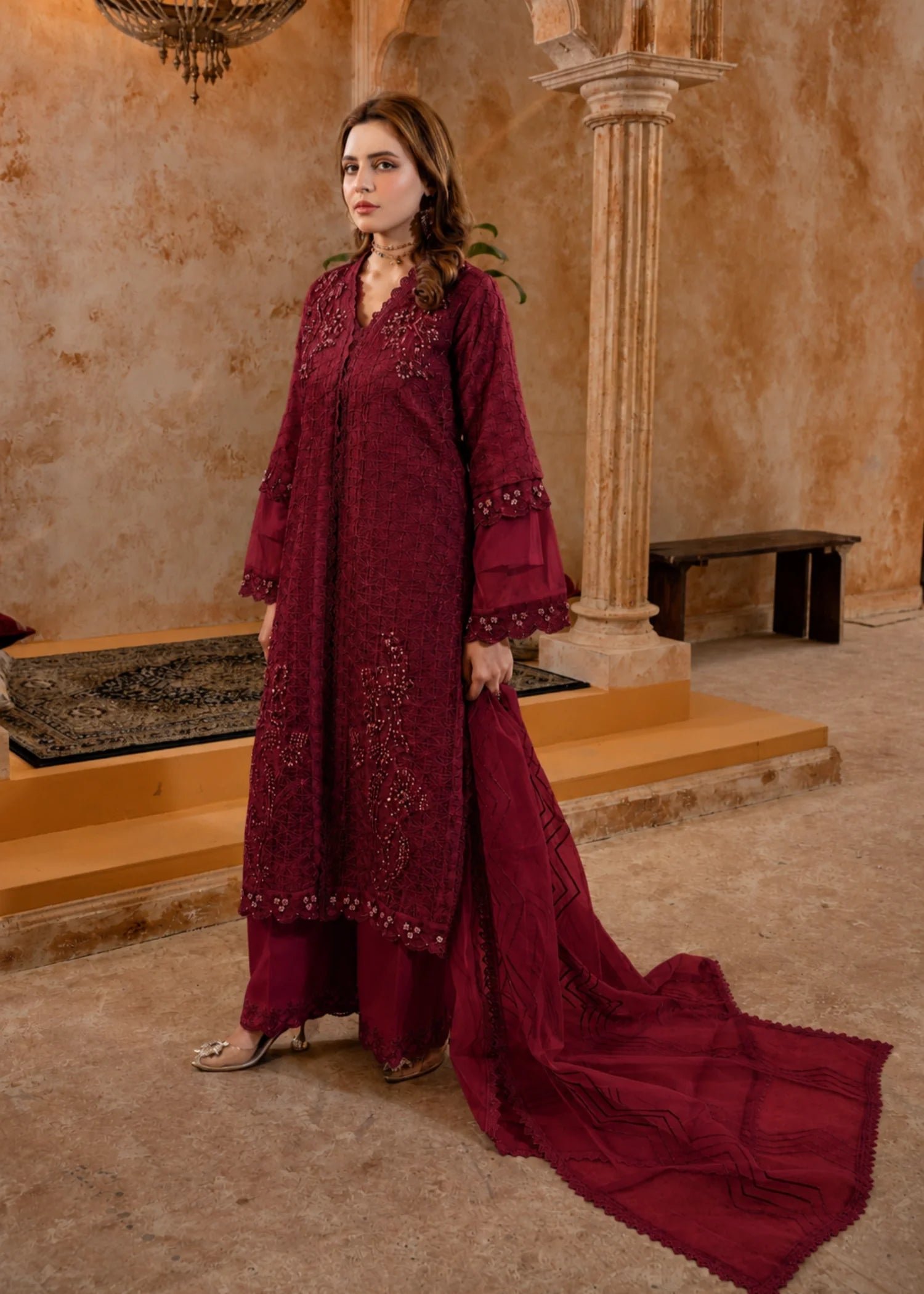 STYLE CODE : 181-MAROON - Image 3